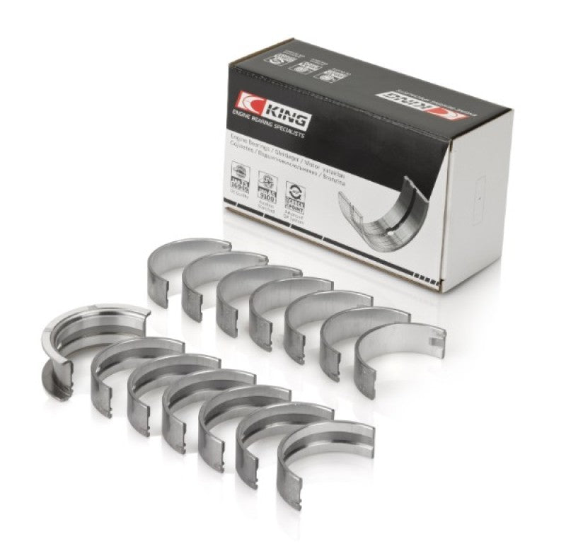King Engine Bearings 89-15 Dodge Cummins Diesel 5.9L 6.7L Inline 6 Main Bearing Set - Size STD