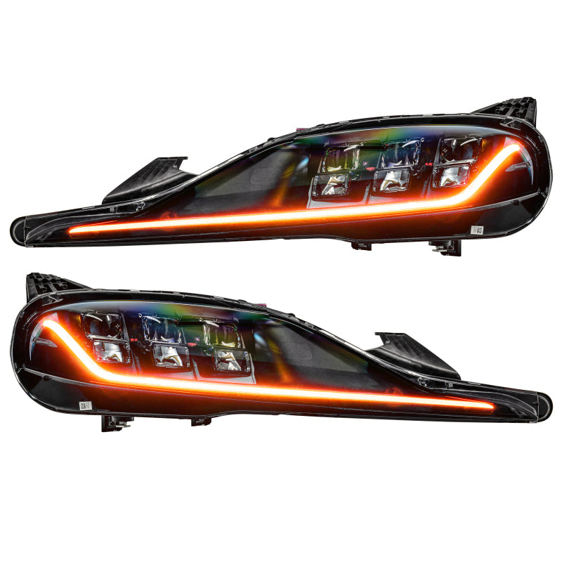 Oracle 20-21 Toyota Supra GR RGB+A Headlight DRL Kit - ColorSHIFT w/ Simple Controller