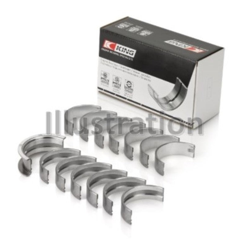 King Engine Bearings 89-15 Dodge Cummins Diesel 5.9L 6.7L Inline 6 Main Bearing Set - Size STD
