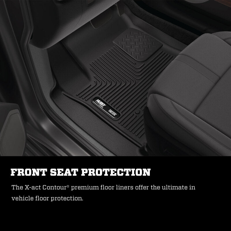 Husky Liners 02-16 Dodge Ram 2500 Quad Cab X-Act Contour Black Center Hump Floor Liners