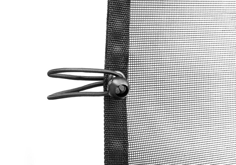 Rampage 2018-2019 Jeep Wrangler(JL) Unlimited Sport 4-Door Mesh Shade Top - Extended - Black