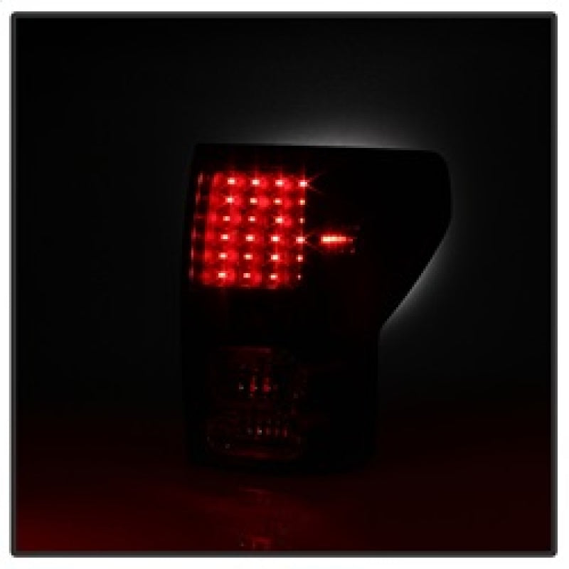xTune Toyota Tundra 07-13 LED Tail Lights Black ALT-ON-TTU07-LED-BK