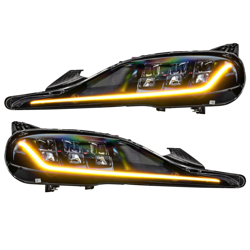 Oracle 20-21 Toyota Supra GR RGB+A Headlight DRL Kit - ColorSHIFT w/ Simple Controller
