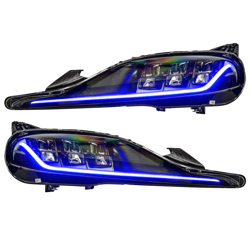 Oracle 20-21 Toyota Supra GR RGB+A Headlight DRL Kit - ColorSHIFT w/ Simple Controller