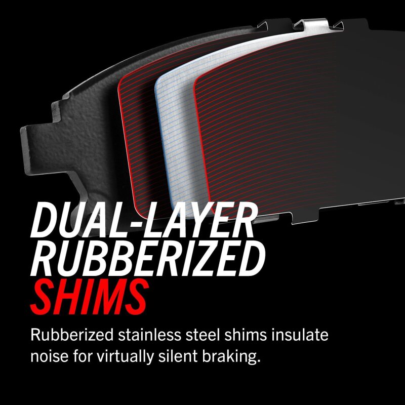 Power Stop 03-06 Dodge Sprinter 2500 Front or Rear Z17 Evolution Ceramic Brake Pads w/Hardware