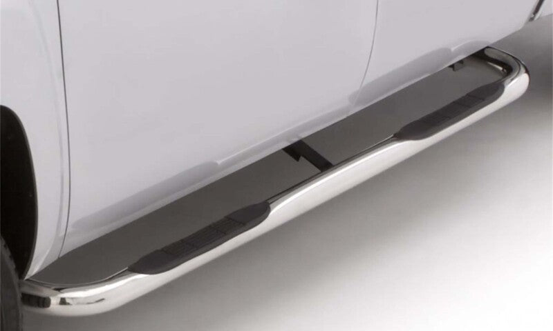Lund 03-09 Dodge Ram 2500 Quad Cab 3in. Round Bent SS Nerf Bars - Polished