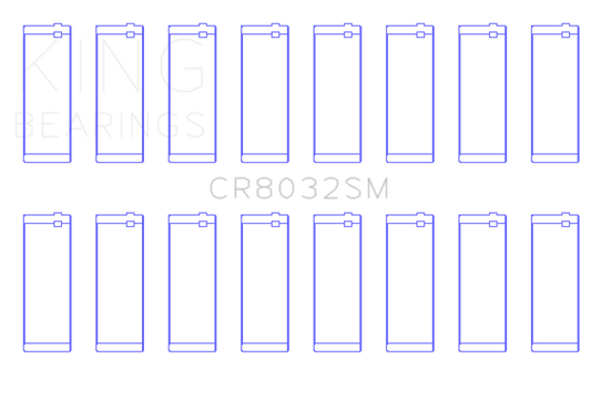 King Engine Bearings Chrysler V8 5.7L/6.1L/6.4L Hemi Rod Bearing Set - Size STD