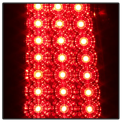 xTune Chevy Silverado 1500/2500/3500 03-06 LED Tail Lights Red Clear ALT-ON-CS03-LED-RC