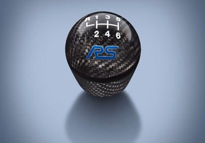 Ford Racing Focus RS Black Carbon Fiber Shift Knob 6 Speed