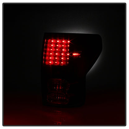 xTune Toyota Tundra 07-13 LED Tail Lights Black ALT-ON-TTU07-LED-BK