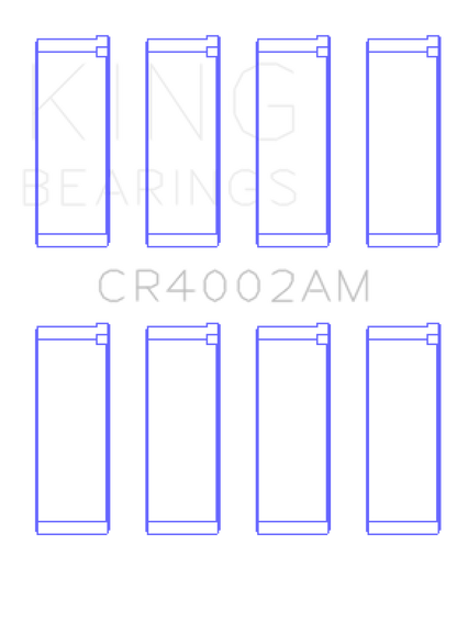 King Ford/Kia/Mazda DOHC 16 Valve/SOHC 16 Valve/SOHC 8 Valve Rod Bearing Set - Size STD