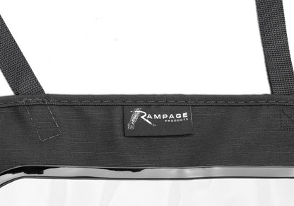 Rampage 2007-2018 Jeep Wrangler(JK) Windbreaker - Black Diamond