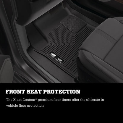 Husky Liners 02-16 Dodge Ram 2500 Quad Cab X-Act Contour Black Center Hump Floor Liners
