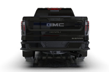 Rally Armor 20-25 GMC Sierra 2500/3500 HD Denali Black Mud Flap w/Metallic Black Logo
