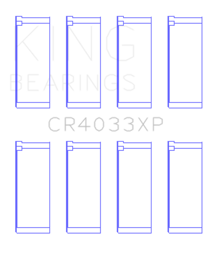 King Engine Bearings Honda F20C/F22C/B20/H22 16V Performance Rod Bearing Set - Size STD