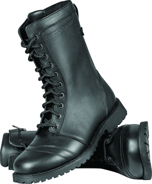 Speed and Strength Fast Times Leather Boots Black Womens Size - 7