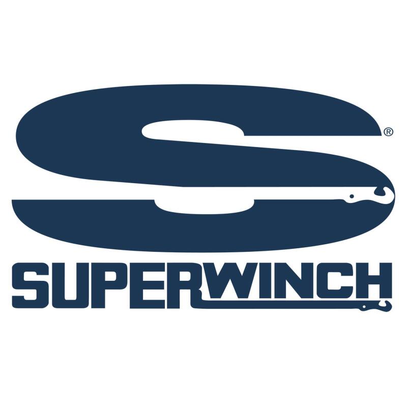 Superwinch 9500 LBS 12V DC 11/32in x 95ft Steel Rope Tiger Shark 9500 Winch