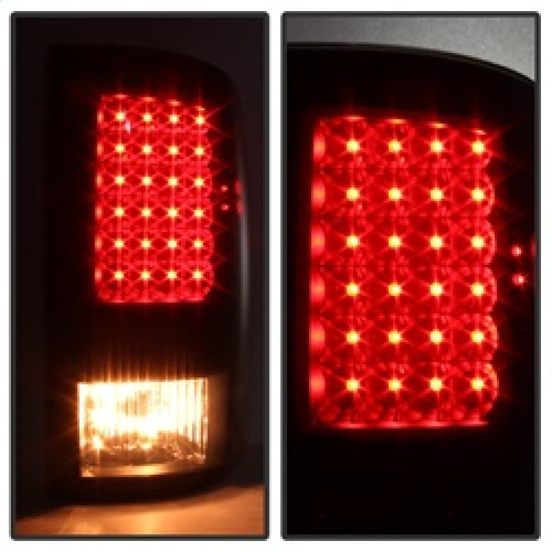 xTune Dodge Ram 1500 09-14 LED Tail Lights Incandescent Model Only Black Smoke ALT-JH-DR09-LED-BKSM