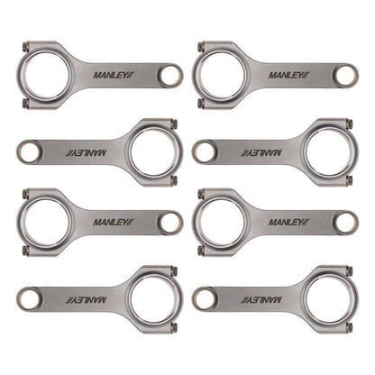 Manley Chevy Small Block LS-1 6.125in H Beam w/ ARP 2000 Connecting Rod Set