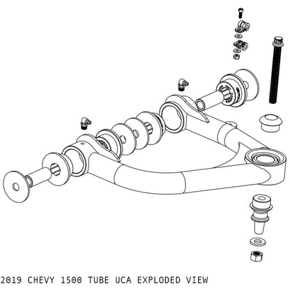 Camburg Chevy/GMC 1500 2WD/4WD 19-23 1.25in Performance Uniball Upper Arms
