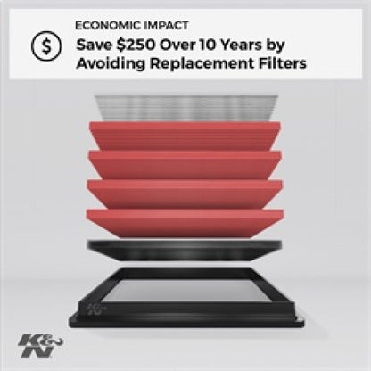 K&N 10-11 Hyundai Tucson 2.0/2.4L Drop In Air Filter