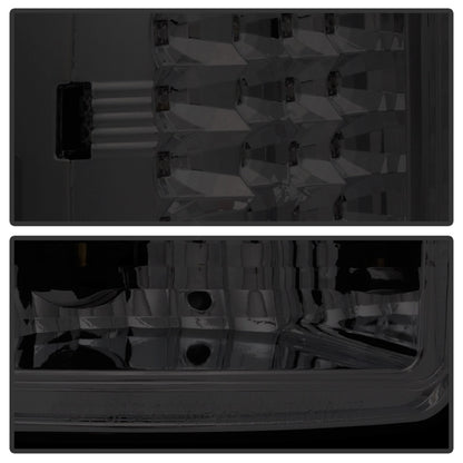 Spyder GMC Sierra 07-13 (Not fit 3500 Dually 4 Rear Wheels)LED Tail Lights Smoke ALT-YD-GS07-LED-SM