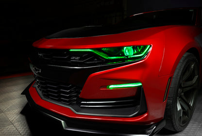 Oracle 19-21 Chevy Camaro SS/RS RGBW+A Headlight DRL Kit - ColorSHIFT w/ BC1 Cntrl