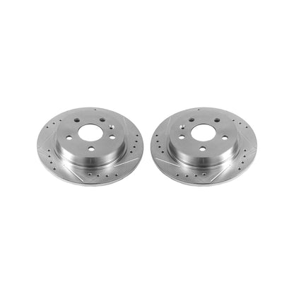 Power Stop 12-16 Buick LaCrosse Rear Evolution Drilled & Slotted Rotors - Pair