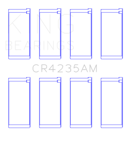 King Engine Bearings Hyundai 2.0L G4GC Rod Bearing Set - Size STD