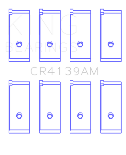 King Honda 91CI/1.5L D15A2/D15A3/D15B1/D15B2/D15B7/D15B8/D15Z1 Rod Bearing Set - Size STD