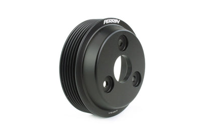PERRIN 22-25 Subaru WRX / 21-25 Crosstrek / 20-25 LGT/OBXT/FXT Lightweight Water Pump Pulley - Black