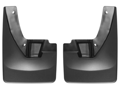 WeatherTech 09+ Dodge Ram 1500 No Drill Mudflaps - Black