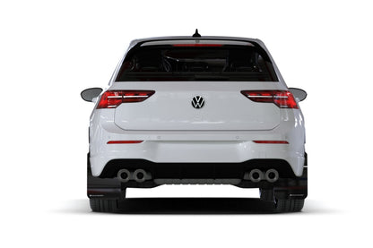 Rally Armor 22-25 VW MK8 Golf GTI/R Black UR Mud Flap w/Blue Logo