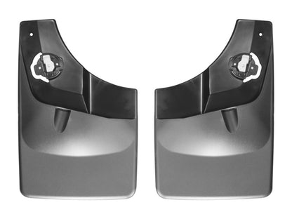 WeatherTech 2015 Ford F-150 w/ Fender Lip Molding No Drill Rear Mudflaps